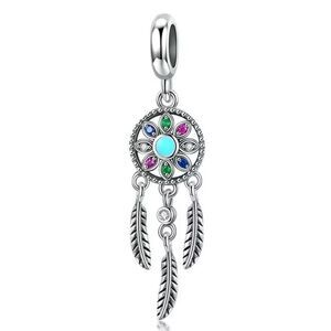 925 Silver Dream Catcher Charm/Pendant